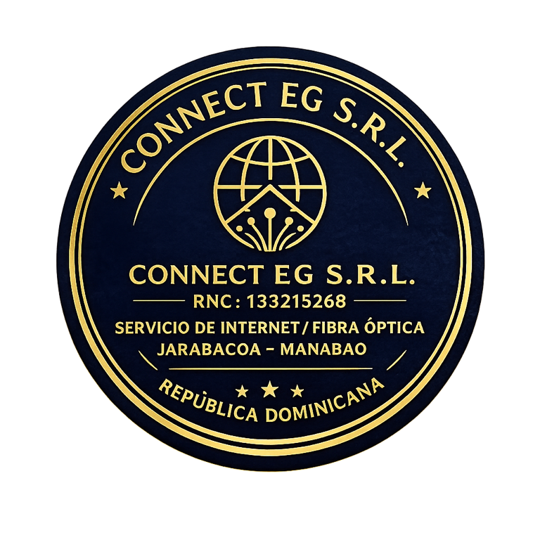 Sello institucional de CONNECT EG S.R.L., RNC 133215268